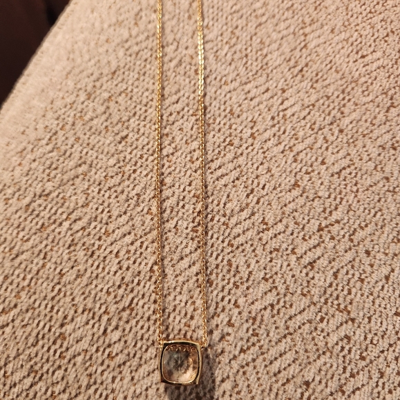 NWOT KATE SPADE FACETED CUBE STYLE NECKLACE - Picture 3 of 5